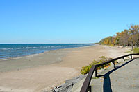 It was nearly 80 degrees at Southwick Beach State Park on October 21st!