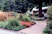 Next time you are in Washington D.C. make sure to visit the Oehme and van Sweden-designed Friendship Garden at the National Arboretum. This garden can give you some great ideas for combining perennials and ornamental grasses - and maybe even encourage you to eliminate your front lawn?